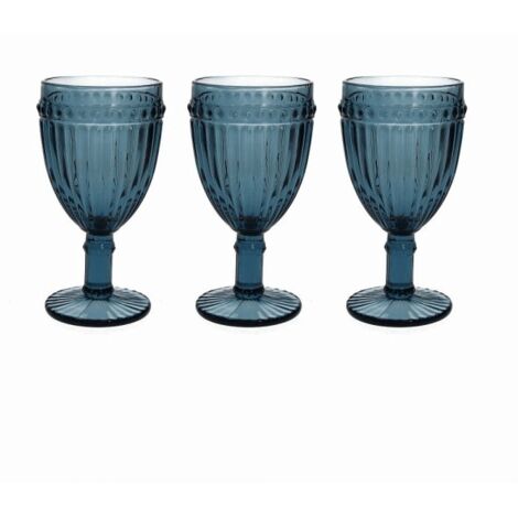 TOGNANA SET 3 CALICI BLU CC310