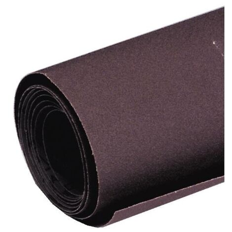Toile abrasive grand format 450x2000 mm grain 80 – Pour ponçage métaux – Souplesse et résistance optimales – Utilisation manuelle ou machine – VSM - KK 114 F