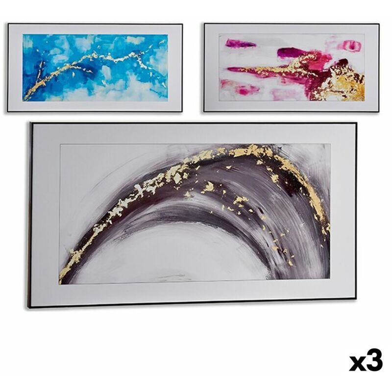 Gift Decor Abstract Canvas 61,5 x 3 x 121 cm (3 pièces)