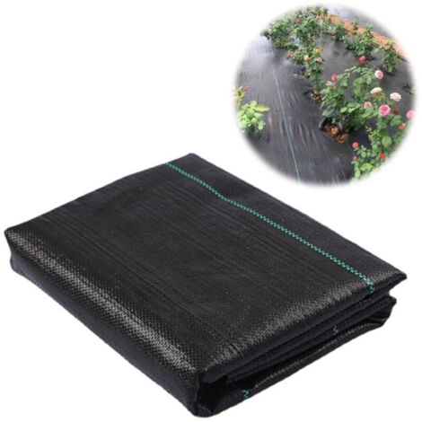 Toile Anti-Mauvaises Herbes - 1 pièce, Toile Paillage Geotextile 2x2m Indéchirable - Pour Jardin/Plante