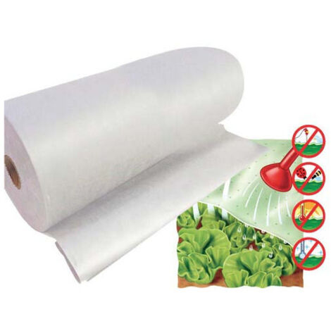 Toile antigel en T.N.T. Brixo Agrithermo pour cultures en plein air ou en serre H.2,4X250 mètres