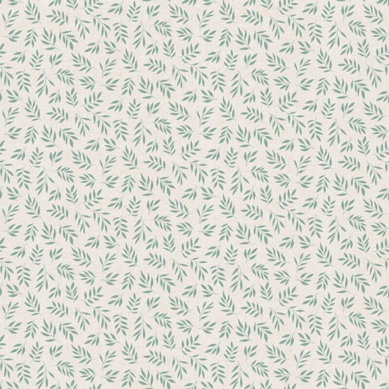 Toile cirée au mètre - Largeur 140 cm - Naya - Sauge Toile cirée au mètre - Largeur 140 cm - Naya - Sauge