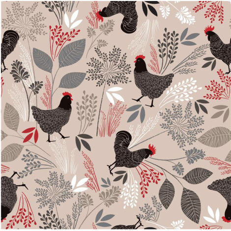 Toile Cirée Déco Access Deco Beige Rl De 140cmx20m - Access Deco