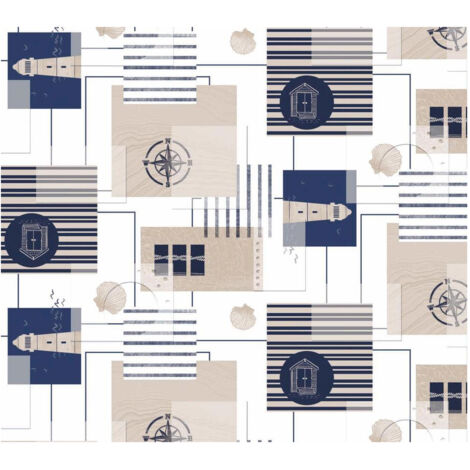 Toile Cirée Déco Guia 140cm X 20m - Access Deco