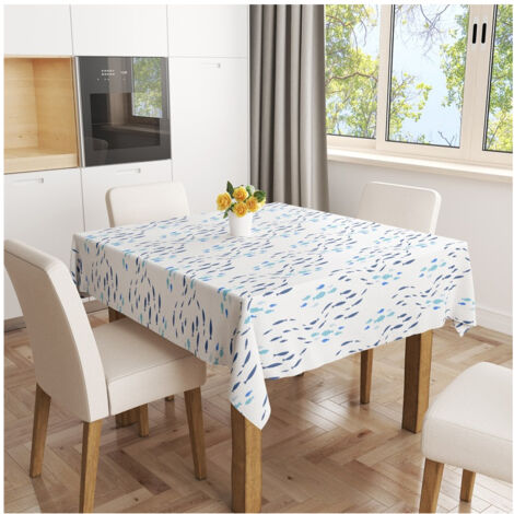 Toile Cirée Ovale 140x240cm Plongée Sur Cintre - Access Deco