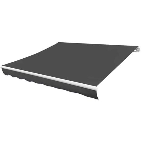 Toile d'auvent Anthracite 4,5x3 m