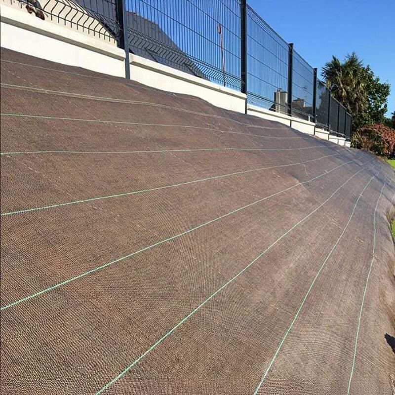 Toile de paillage 130g/m² - Long 15 m, Couleur Vert, Larg 2.10 m