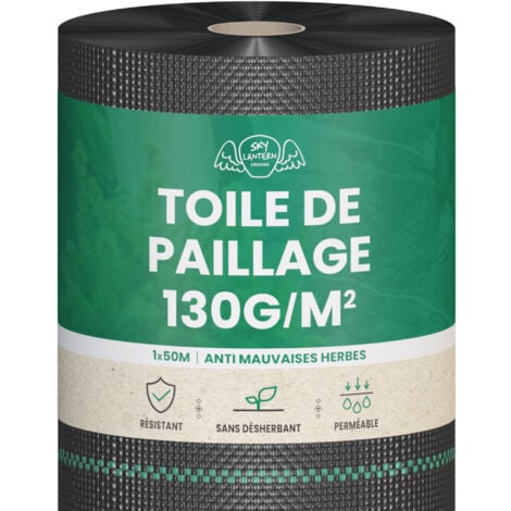 SKYLANTERN Toile de Paillage 1x50M 130g/m²