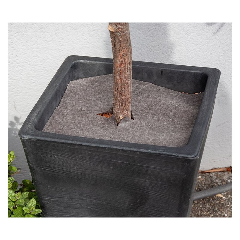 Toile de paillage biomulch 100 % naturel en fibres végétales