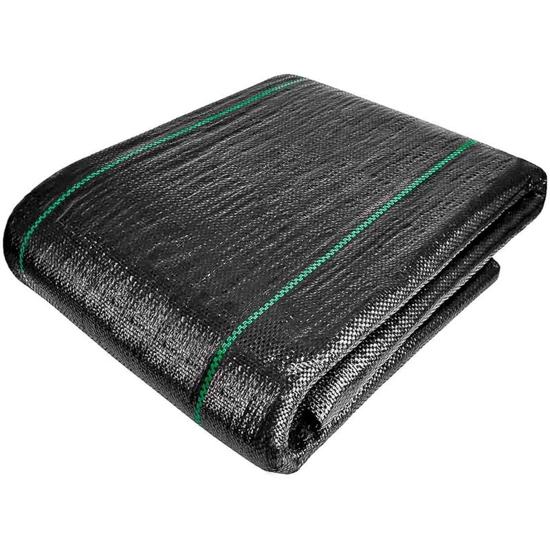 Film de paillage Anti-Mauvaises Herbes 100X3,30M-Noir