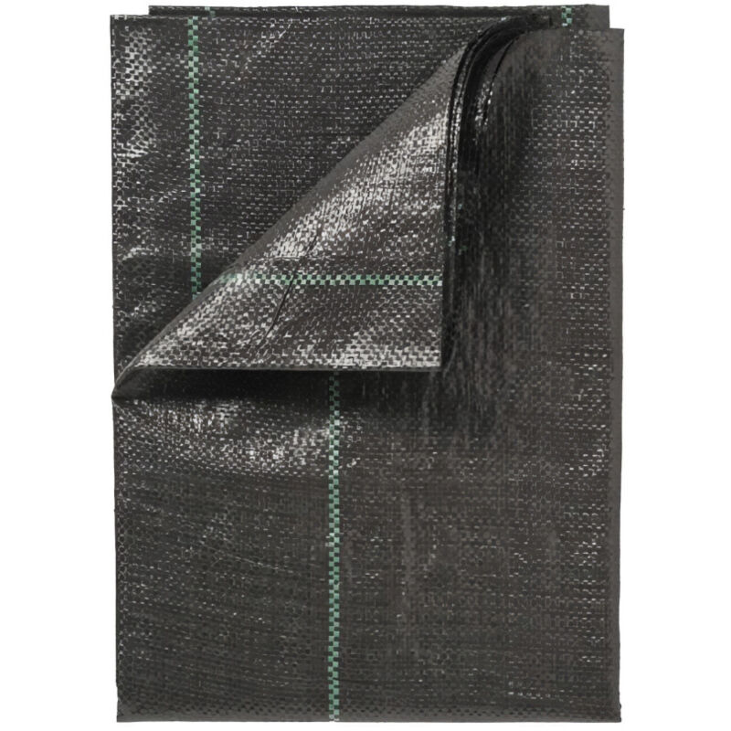 Nature - Toile de paillage paysages noire 100 g/m2 - 2 x 10 m