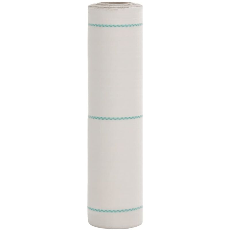 Membrane anti-mauvaises herbes blanc 0,5x100 m pp - Vidaxl