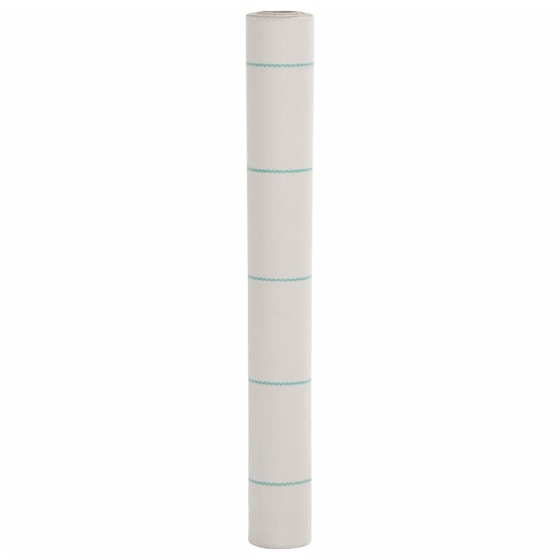 Membrane anti-mauvaises herbes blanc 1x200 m pp - Vidaxl