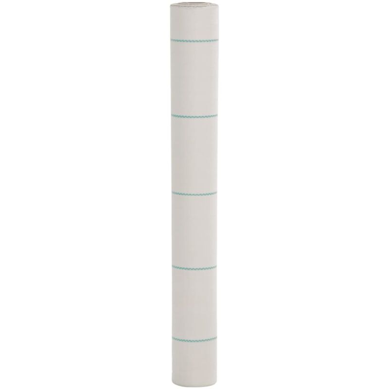 VidaXL - membrana antierbacce, One Size, Blanco