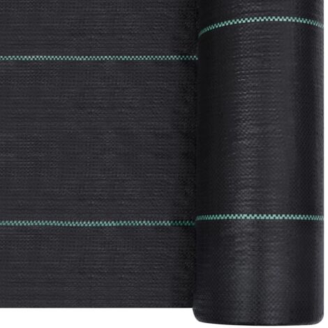 Toile de paillage Noir 2x10 m PP CFW728727