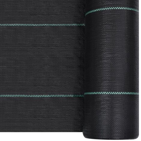 Toile de paillage Noir 2x150 m PP CFW437151