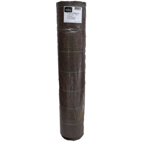 Toile de Paillage Tissée - 100 g/m² - 1.05 m x 100 m - Marron Vilmorin