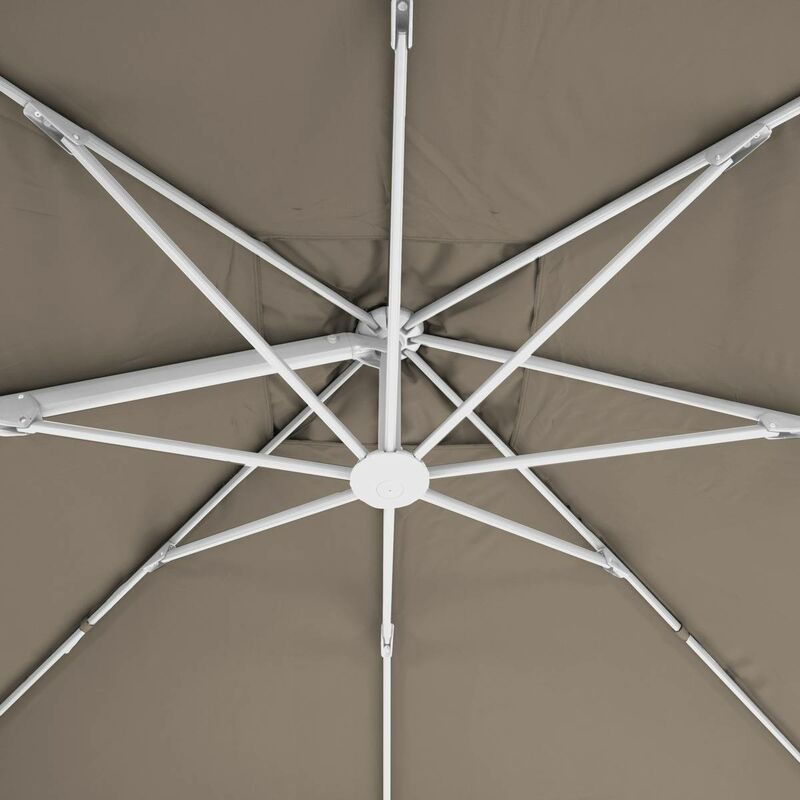 Toile de parasol Éléa Noisette 4 x 3 m - Hespéride - Noisette
