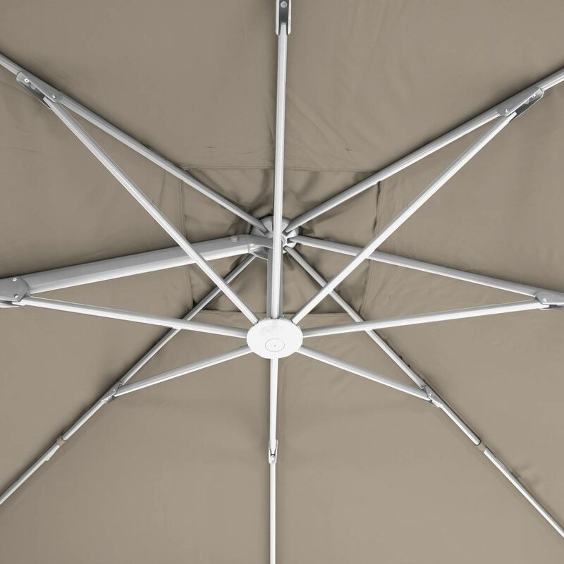 Toile de parasol Éléa Noisette 3 x 3 m - Hespéride - Noisette