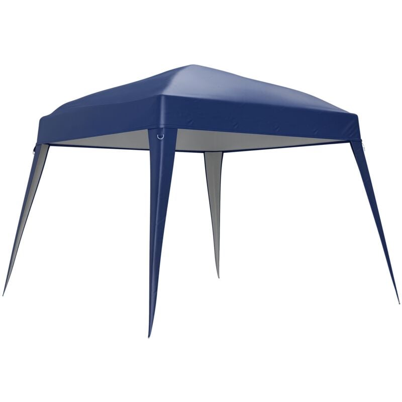 Toile de rechange pour barnum tonnelle 3 x 3 m(bas)/2,4 x 2,4 m(haut) protection solaire UPF50+ bleu