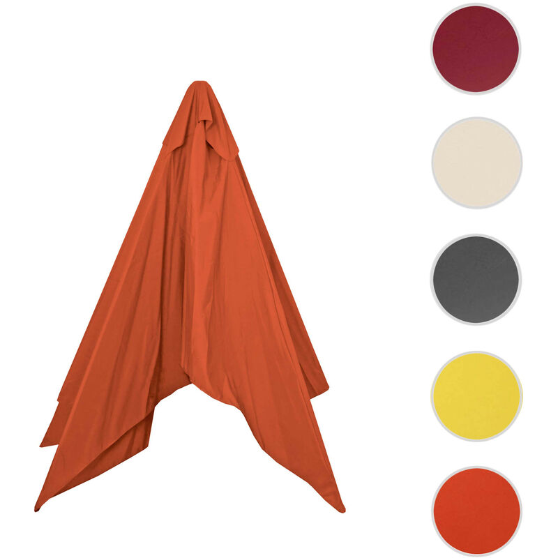 Mendler - Housse de rechange pour parasol Florida, housse de rechange pour parasol, ø 3,5m polyester 8 baleine