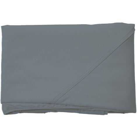 Toile de rechange pour pergola pavillon Almeria Ø 3m  gris clair
