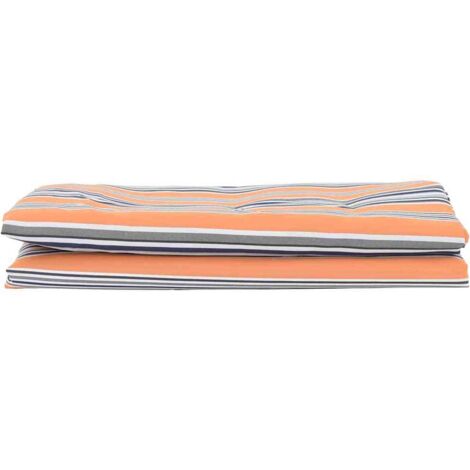 Toile de rechange pour store banne Bleu et orange 10 x 1.6 m CFW944702