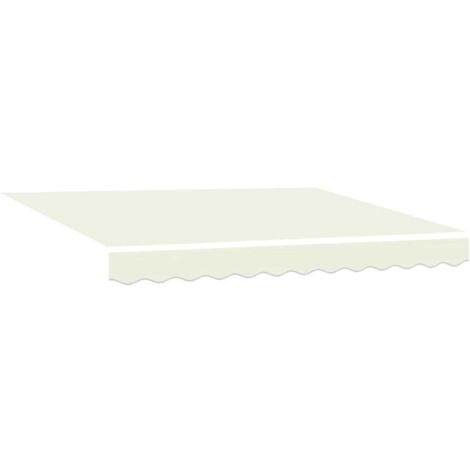 Toile de rechange pour store banne Crème 350 x 200 cm Toile CFW771092