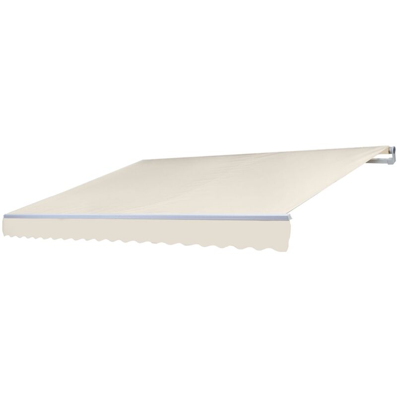 Toile de rechange pour store T791, store à bras articulé Toile de rechange 4,5x3m, acrylique crème