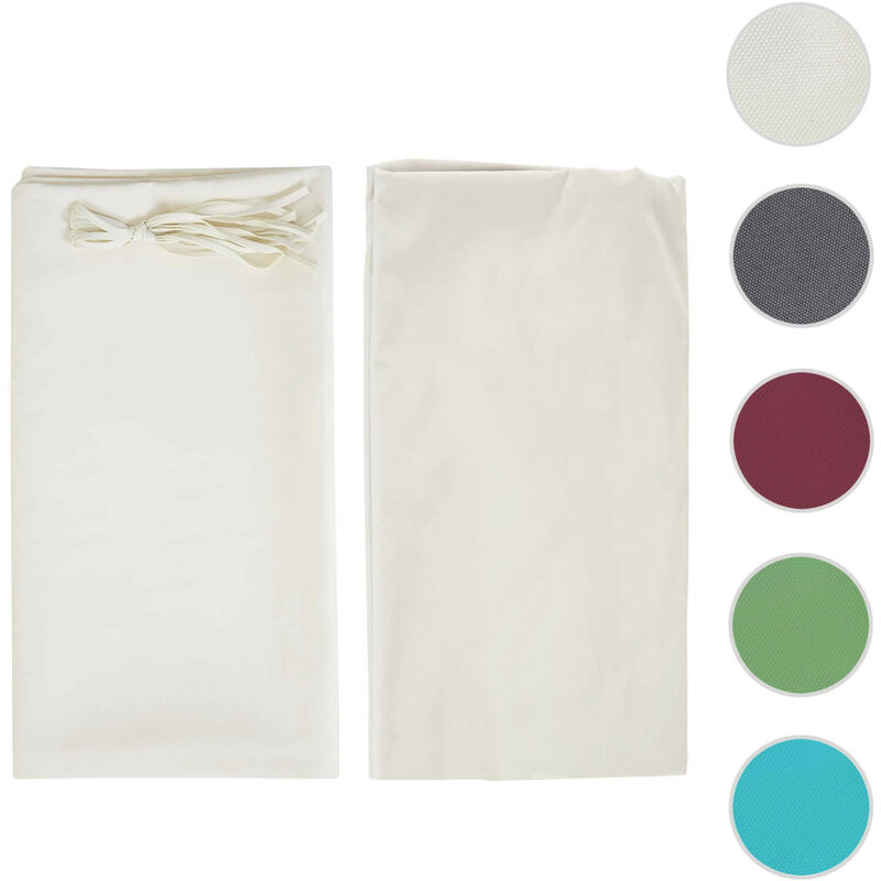 Toile de rechange pour toit Pergola Pavillon Baia 4 x 4m gris