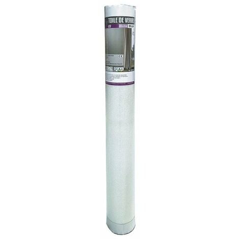 Toile de verre gaufrée 100 g 1m x 25 m