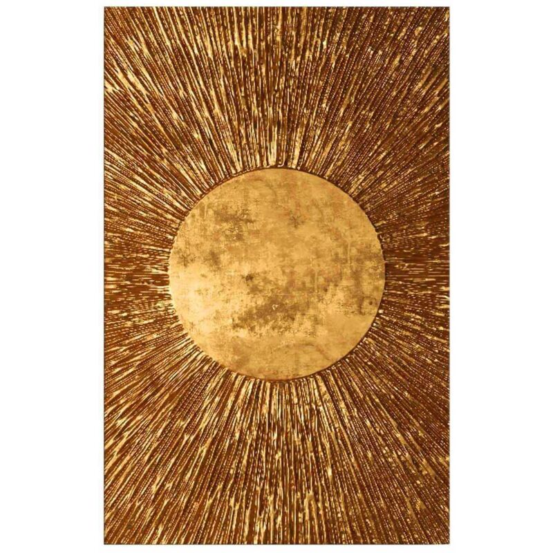 Toile décorative Gold sun 45 x 70 cm