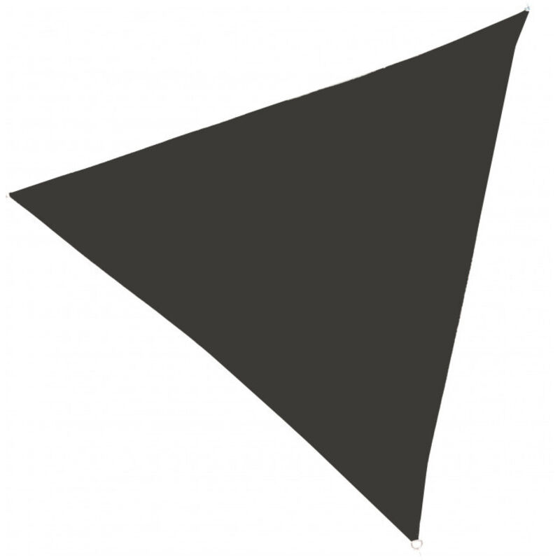 Toile d'ombrage 3x3x3 m Gris foncé Triangle Progarden