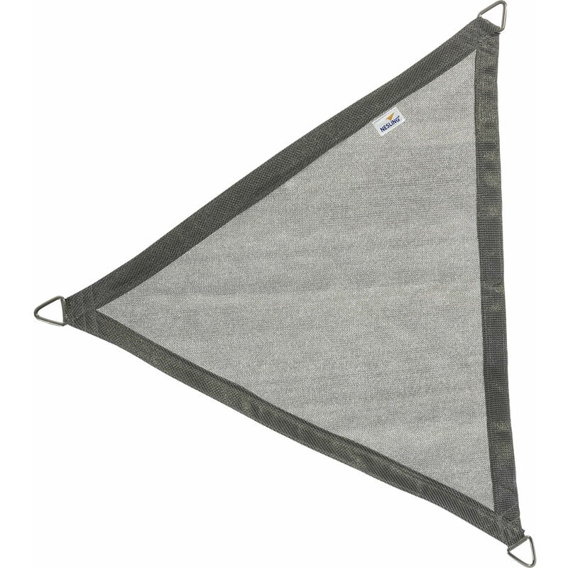 Coolfit toile d'ombrage triangle anthracite 500x500x500 cm - Nesling