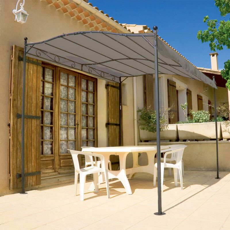 Werka Pro - Toile d'ombrage taupe 3 x 2,5 m