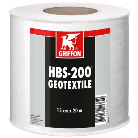 GRIFFON Géotextile, toile élastique pour HBS 200 15cmx20m