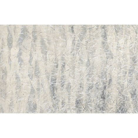 Toile en lin à l'huile, plumes dorés