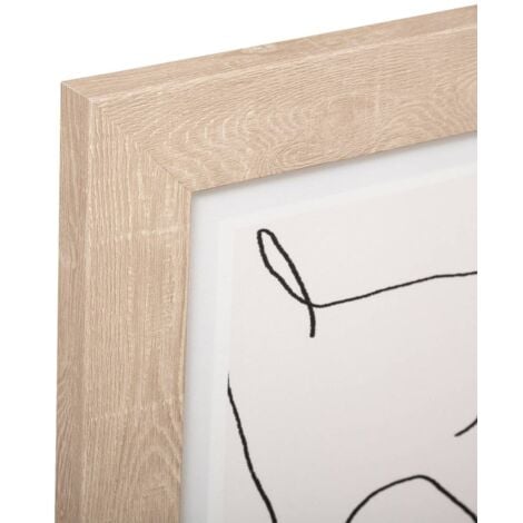 Toile encadrée Visage 50x70cm - Atmosphera créateur d'intérieur