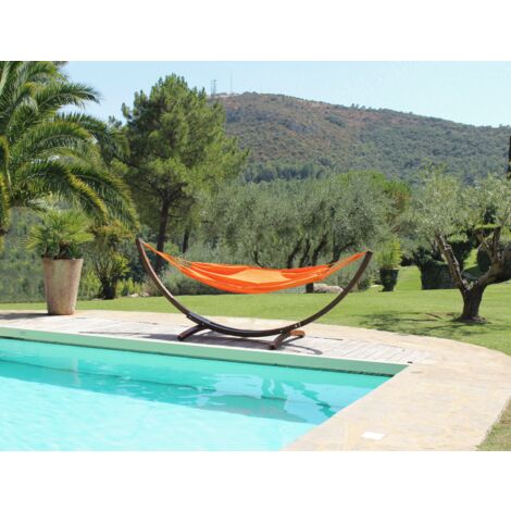 Toile Hamac Orange Mangue 100% Coton