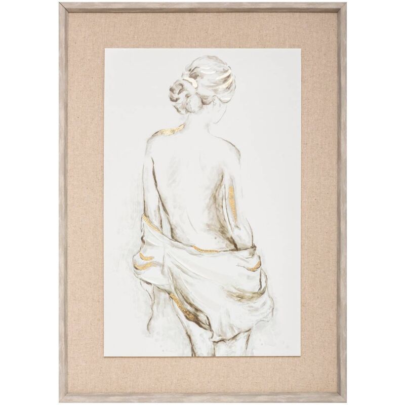 Atmosphera - Toile encadrée Portrait 73x53cm créateur d'intérieur