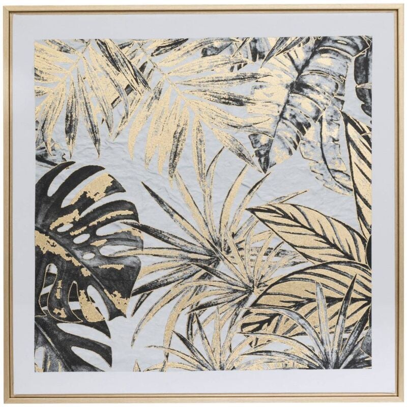 Atmosphera - Toile imprimée encadrée Ava 50x50cm créateur d'intérieur