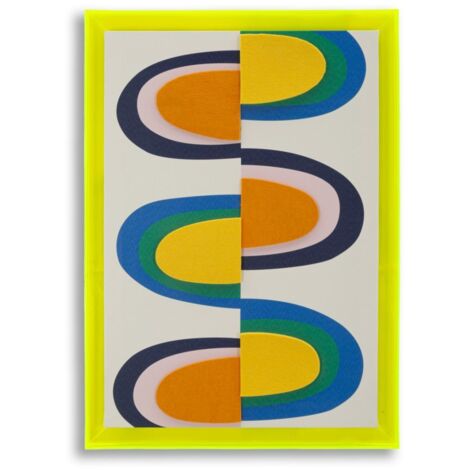 Toile imprimée Pop Art avec cadre -H- cm 50 x 3,3 x 70