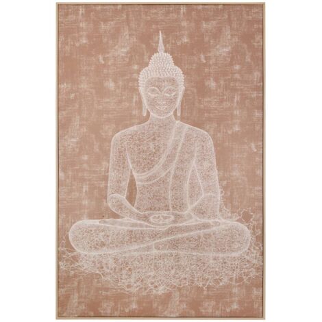 Toile imprimée Shanka 78x118cm marron - Atmosphera créateur d'intérieur