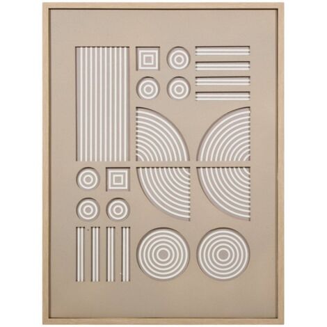 Toile Lilo 58x78cm beige - Atmosphera créateur d'intérieur