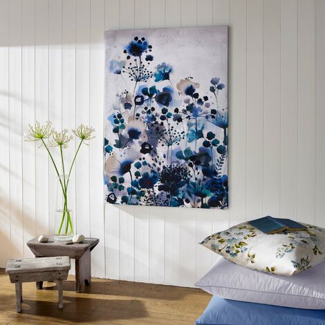 Toile Moody 70 x 100cm Bleu - Bleu