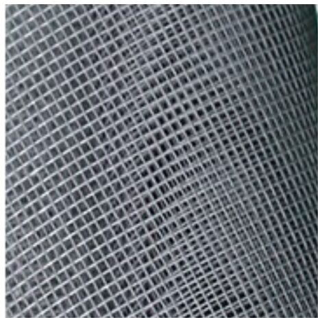 Toile moustiquaire en fibre de verre 230 cm x 150 cm Gris