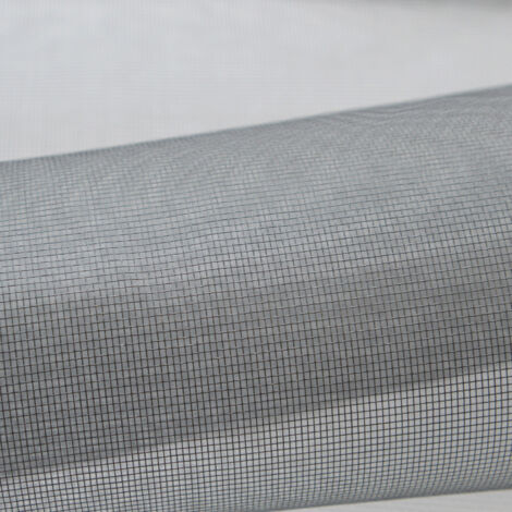 Toile moustiquaire en fibre de verre Gris clair 150 cm