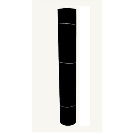 Toile moustiquaire noir à mailles fines largeur 100 cm - rouleau de 30m - rouleau(x) de 30 ml