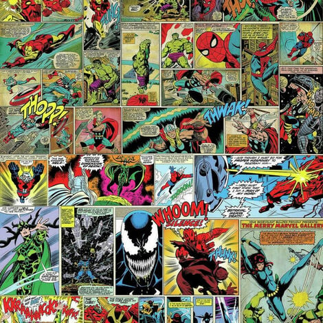 Toile Murale Marvel Comics 132,1 cm x 152,4 cm