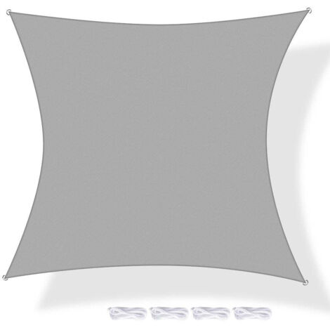Toile ombrage carrée gris 500x500cm